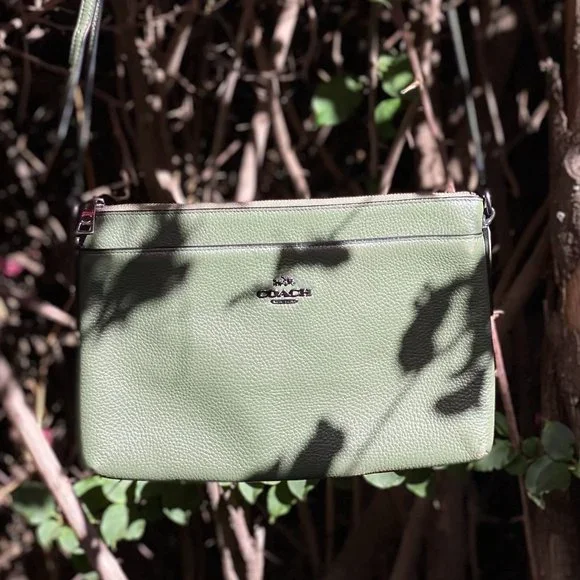 NEW Coach Stanton Women/ Men Crossbody CH097 Olive Drab  Coach Olive Green Crossbody Bag main image 1